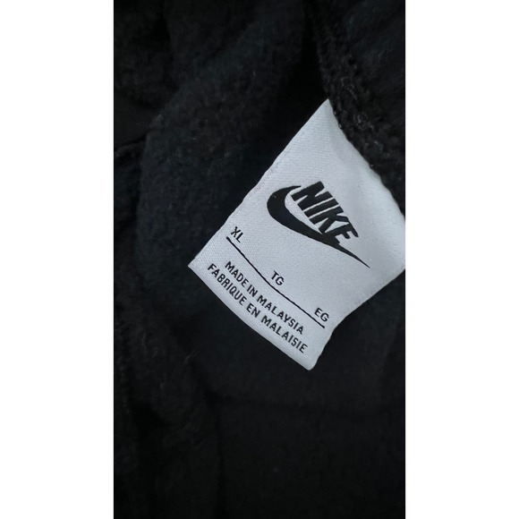 Nike Kids Hoodie and Joggers Set Gray Black Fleece Sportswear L XL - Picture 5 of 5